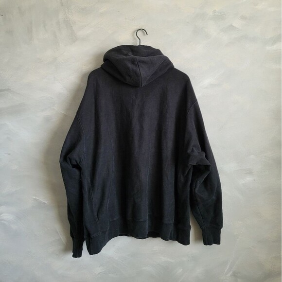 Vintage Champion Reverse Weave Washed Black Grape Emblem Size 3XL - Picture 7 of 15